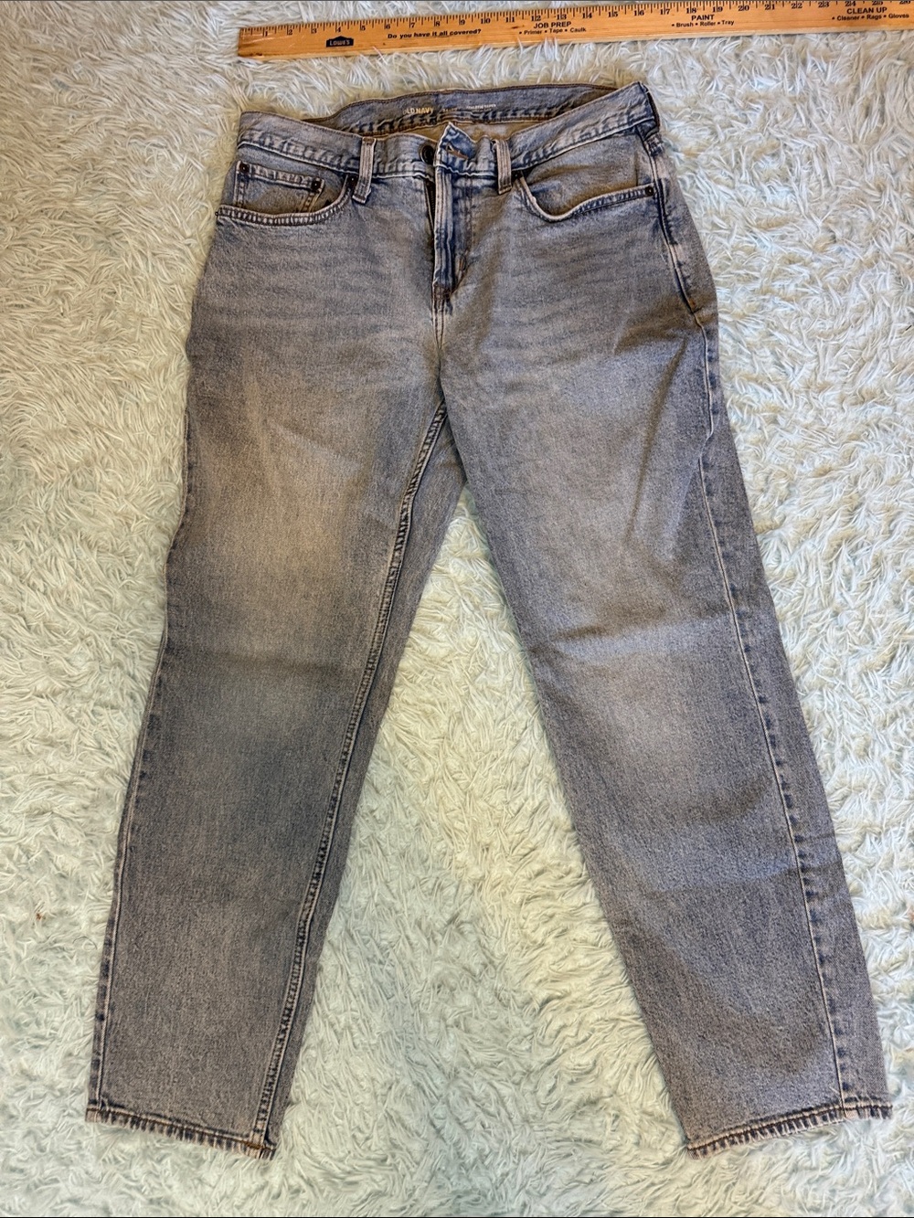 Old navy Grey Washed Jeans - athletic taper Fit 34x30